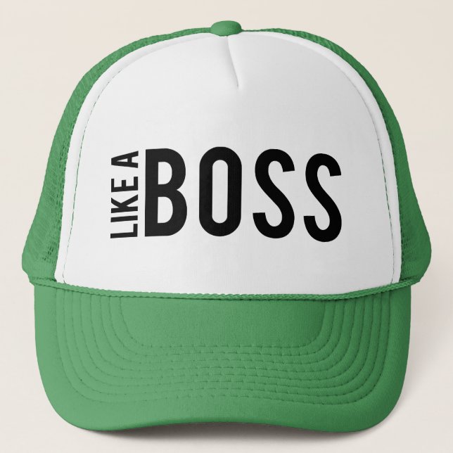 Boné COMO um CHEFE (Frente)