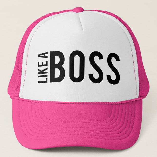 Boné COMO um chefe (Frente)