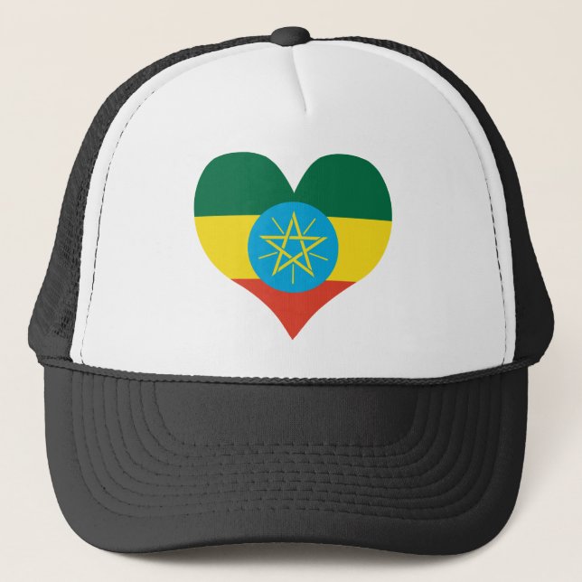 Boné Compre a bandeira de Etiópia (Frente)