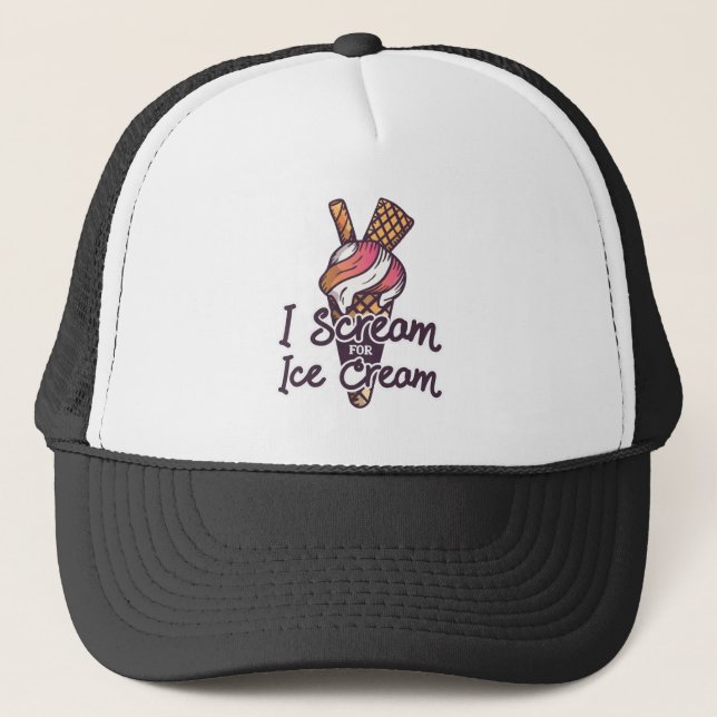 Boné Cone sorvete (Frente)