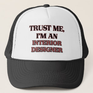 Boné Confie que eu mim é um designer de interiores