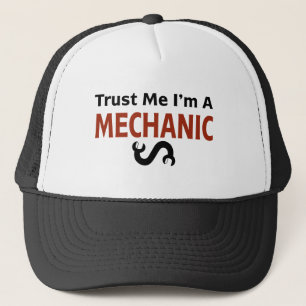 Boné Confie que eu mim é UM MECÂNICO