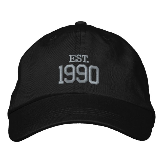 Boné Conmemorativo de Ano / Data Personalizado (Frente)