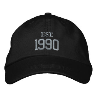 Boné Conmemorativo de Ano / Data Personalizado