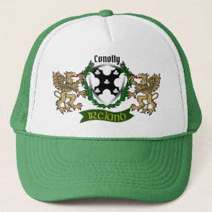 Boné Conolly/O'Conolly Irish Shield w/Griffins