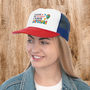 Boné Consciência Autista Por Favor Seja Paciente Que E