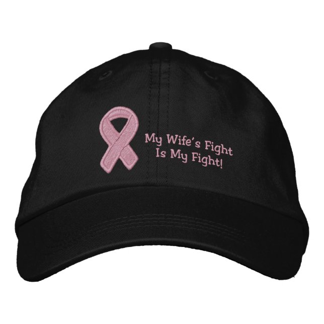 Boné Conscientização da Fita Rosa (Frente)
