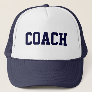 Boné Controlador COACH Hat {Marinho Azul}