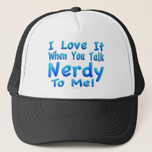 Boné Conversa Nerdy a mim (Frente)