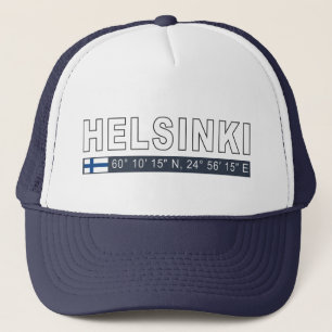 Boné Coordenadas de Helsinque