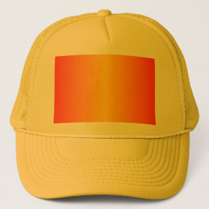 Boné Cor de laranja escuro personalizada amarelo