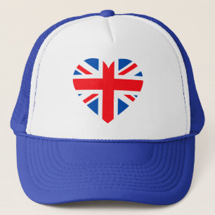 Boné Coração britânico BRITÂNICO Grâ Bretanha da