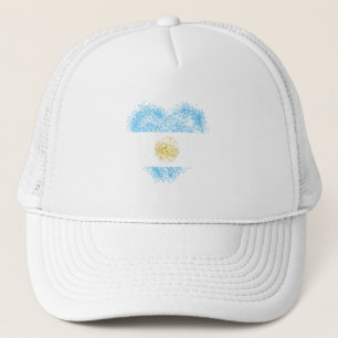 Boné Coração da Argentina