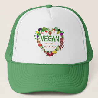 Boné Coração do Vegan