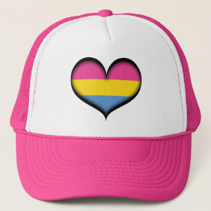 Boné Coração Pansexual