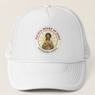 Boné Coração Sagrado de Jesus Miserere Nobis
