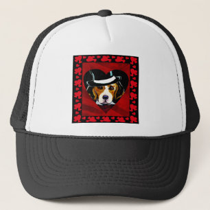 Boné Corações de Beagle