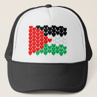 Boné Corações de Palestina