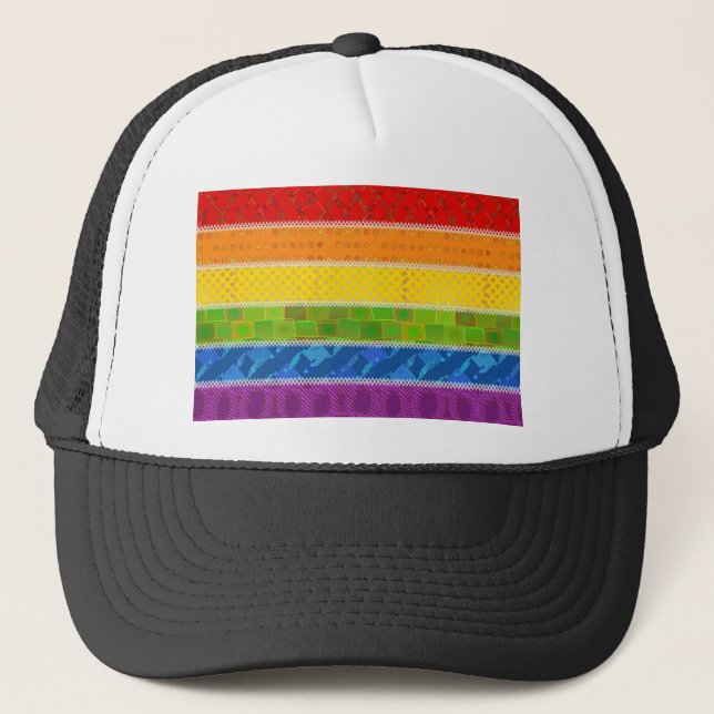 Boné Cores do orgulho gay (Frente)