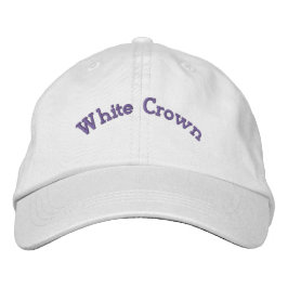 Boné Coroa Branca Personalizada Olhando Lindo-Chapéu Le
