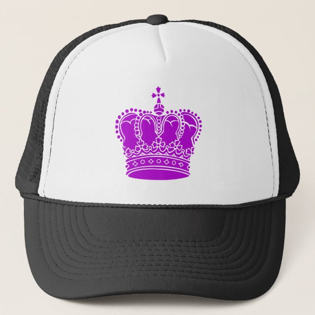 Boné Coroa Real - Roxo (Frente)