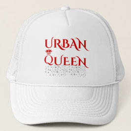 BONÉ COROA URBANA ROSA CERISE DIAMANTE RARO ESPUMA FEMI