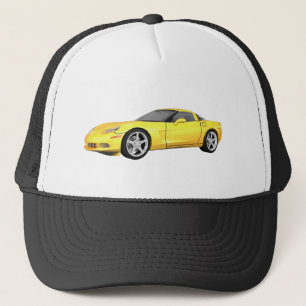 Boné Corvette 2008: Carro desportivo: Término Amarelo: