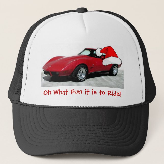 Boné Corvette Vermelho Natal 1979 (Frente)