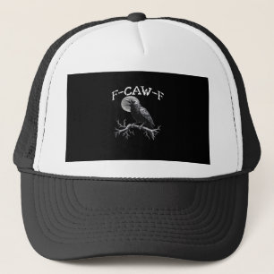 Boné Corvo F-Caw-F Passaro Engraçado Legal Único