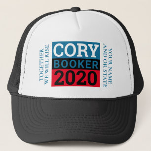 Boné Cory Booker 2020 personalizou a mercadoria do VOTO