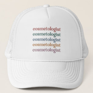 Boné Cosmetólogo Esteticista Beauticista - Cuidados Cu