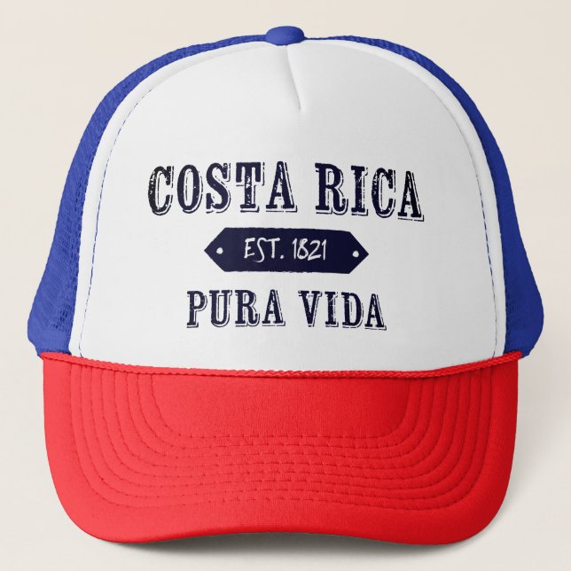 Boné Costa Rica Est. 1821 Pura Vida Hat (Frente)