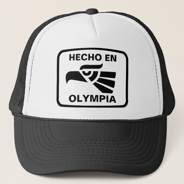Boné Costume do personalizado da Olympia do en de Hecho (Frente)