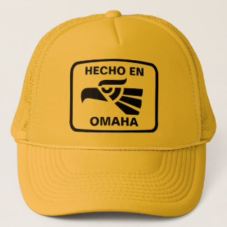 Boné Costume do personalizado do en Omaha de Hecho
