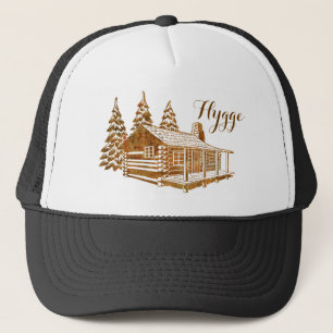 Boné Cosy Log Cabin - Hygge or your own text