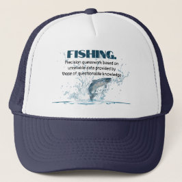 Boné Cota de Pesca com Escória de Água