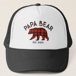 Boné Country Plaid Papa Bear Father Year Established