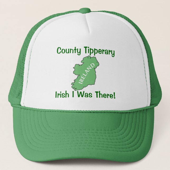 Boné County Tipperary Ireland Trucker Hat (Frente)