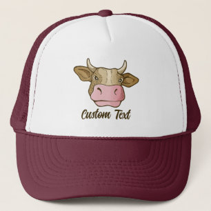 Boné Cow Head Trucker Hat
