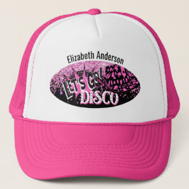 Boné Cowgirl Disco Despedida de Solteira Vamos Última R