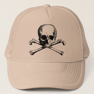 Boné Crânio & CrossBones do pirata