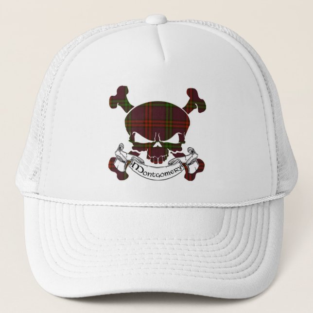Boné Crânio do Tartan de Montgomery (Frente)