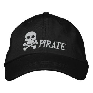 Boné Crânio pirata e ossos cruzados