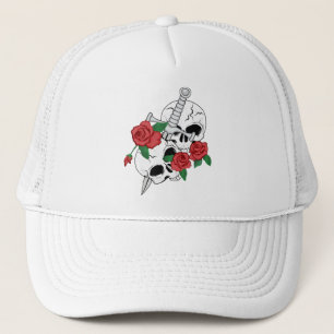 Boné Crânios, Rosas e punhais