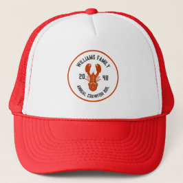 Boné Crawfish Boil Trucker Hat - Logotipo de frutos do