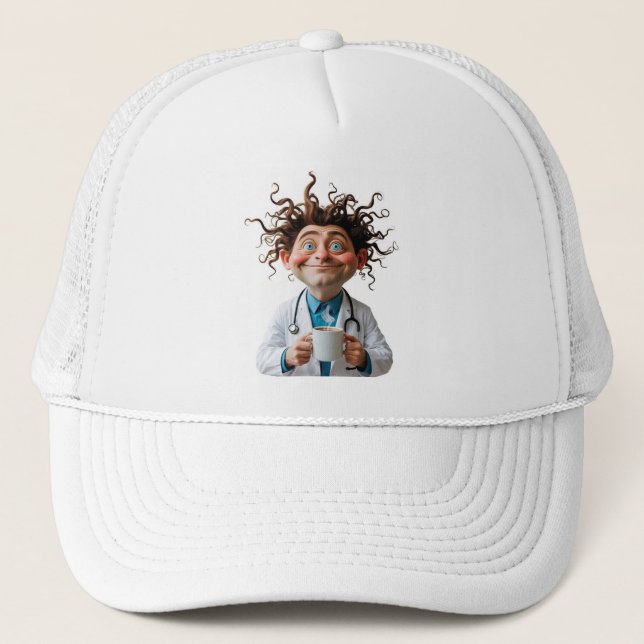 Boné Crazy Doctor Coffee Cap (Frente)