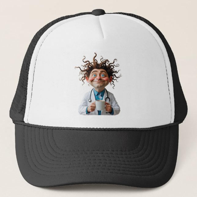 Boné Crazy Doctor Coffee Cap (Frente)