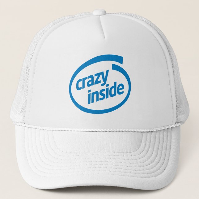 Boné Crazy inside (Frente)