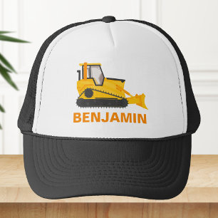 Boné Crianças de Construção de Bulldozer