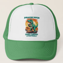Crianças Personalizadas Jurassic Pitch Baseball